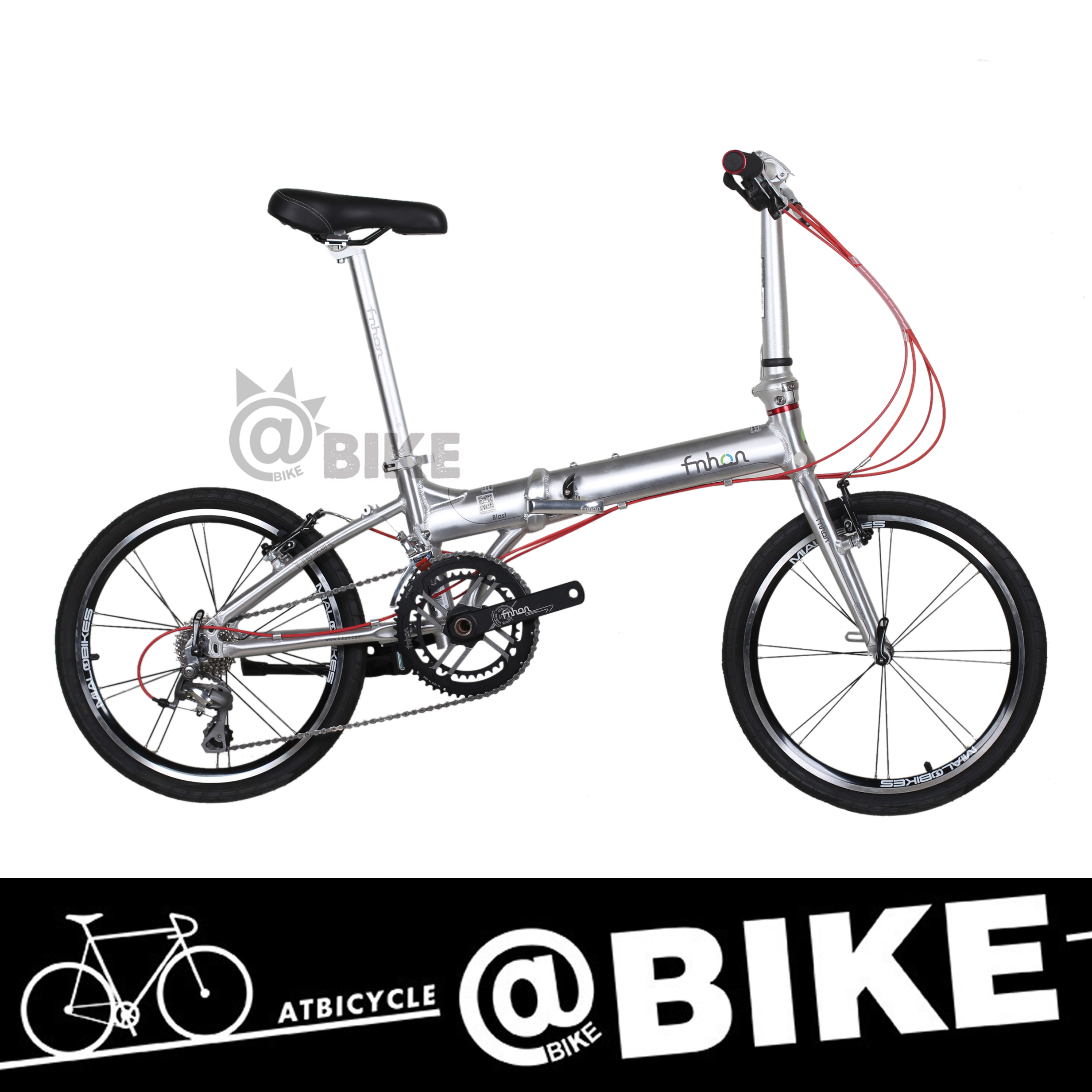 fnhon风行改装20寸自行车折叠