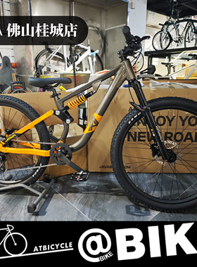 JAVA佳沃ANDA安宝山地自行车软尾后避震器越野油刹青少年入门