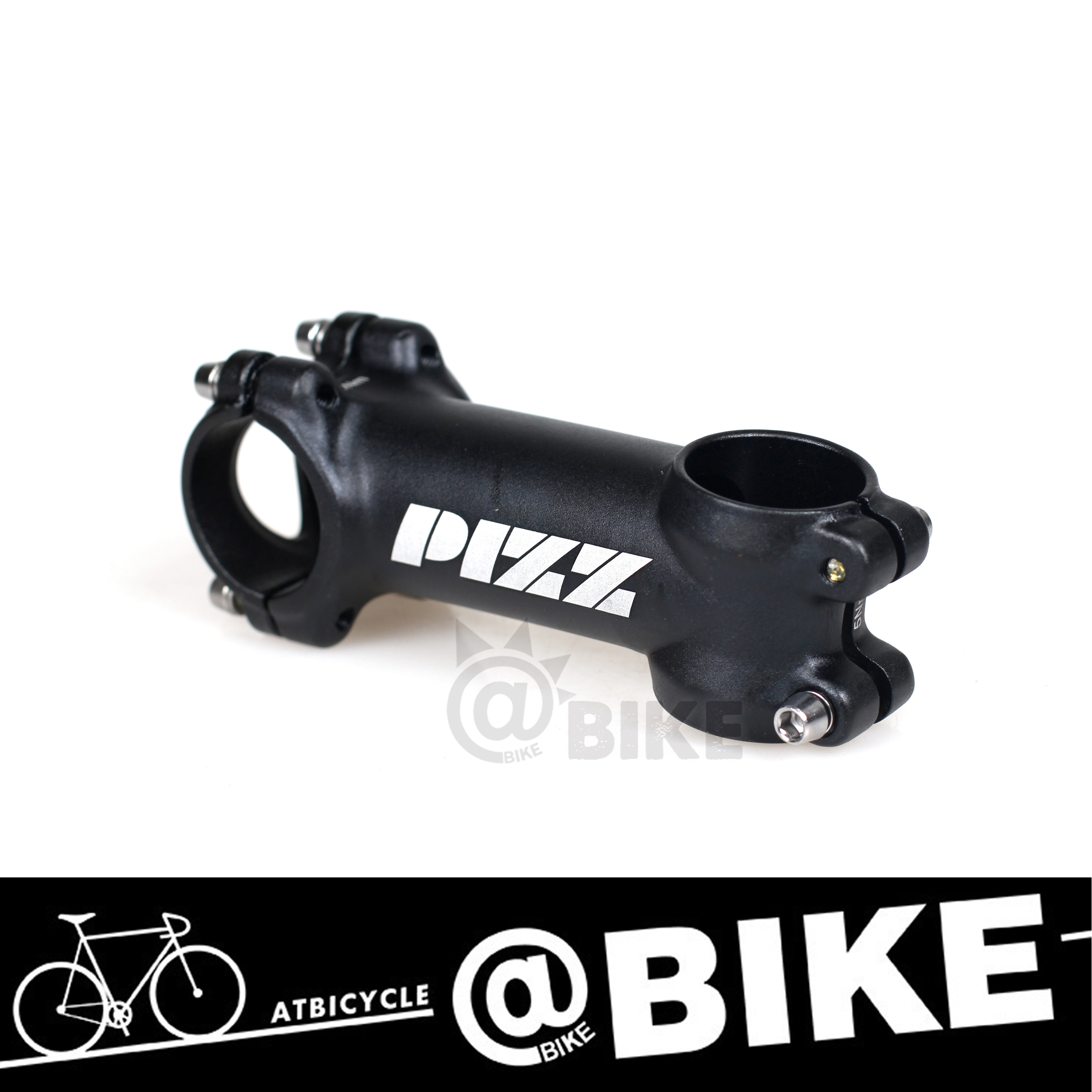 PIZZ死飞自行车公路场地山地黑色31.8 25.4口径铝合金把立车把
