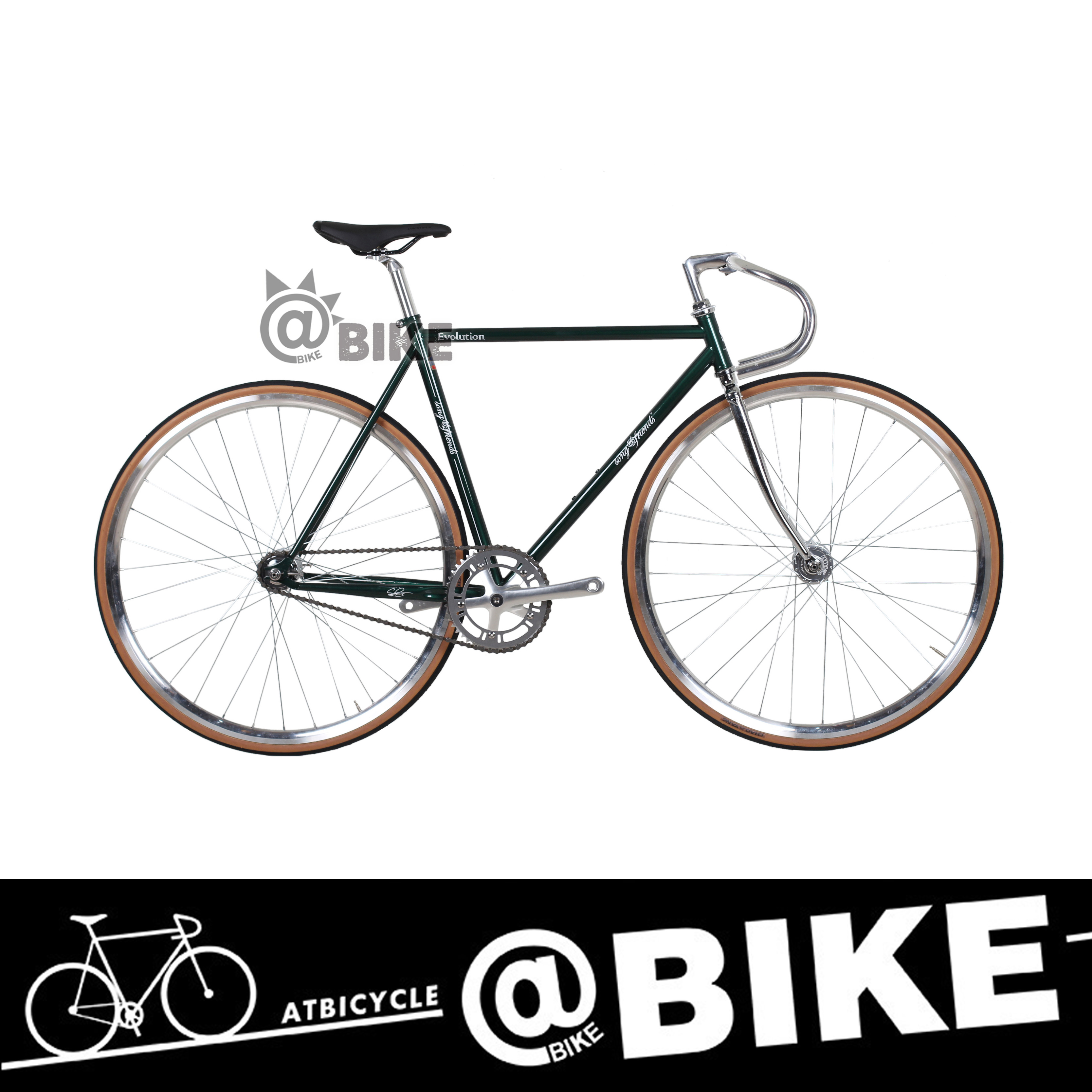 song&friends死飞固齿自行车