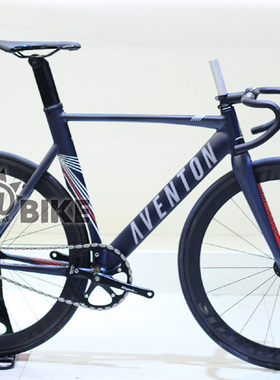 2018 AVENTON MATARO整车 铝合金车架 单速场地死飞车架半碳前叉
