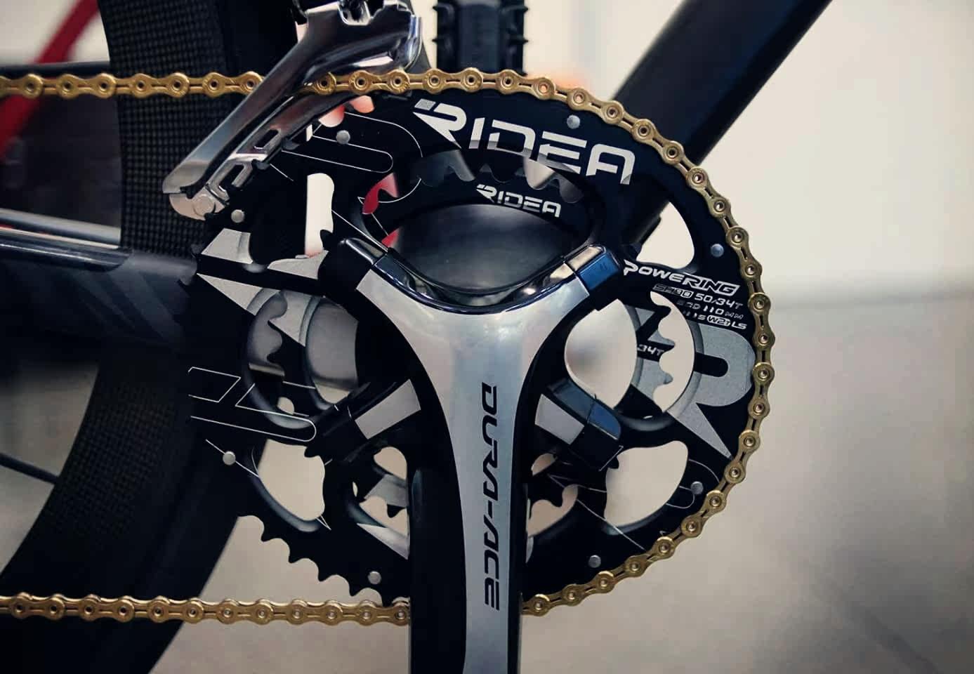 @BIKE 正品行货 瑞宜达 RIDEA 禧玛诺 SH9000/6800/5800 双椭圆盘