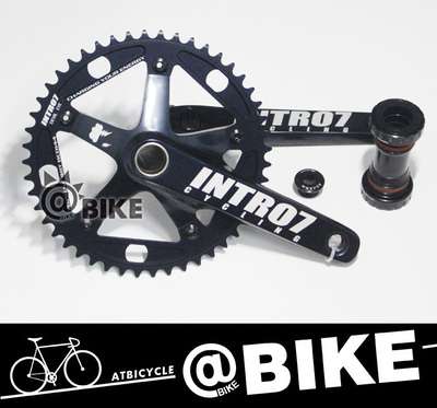 INTRO7死飞自行车一体牙盘