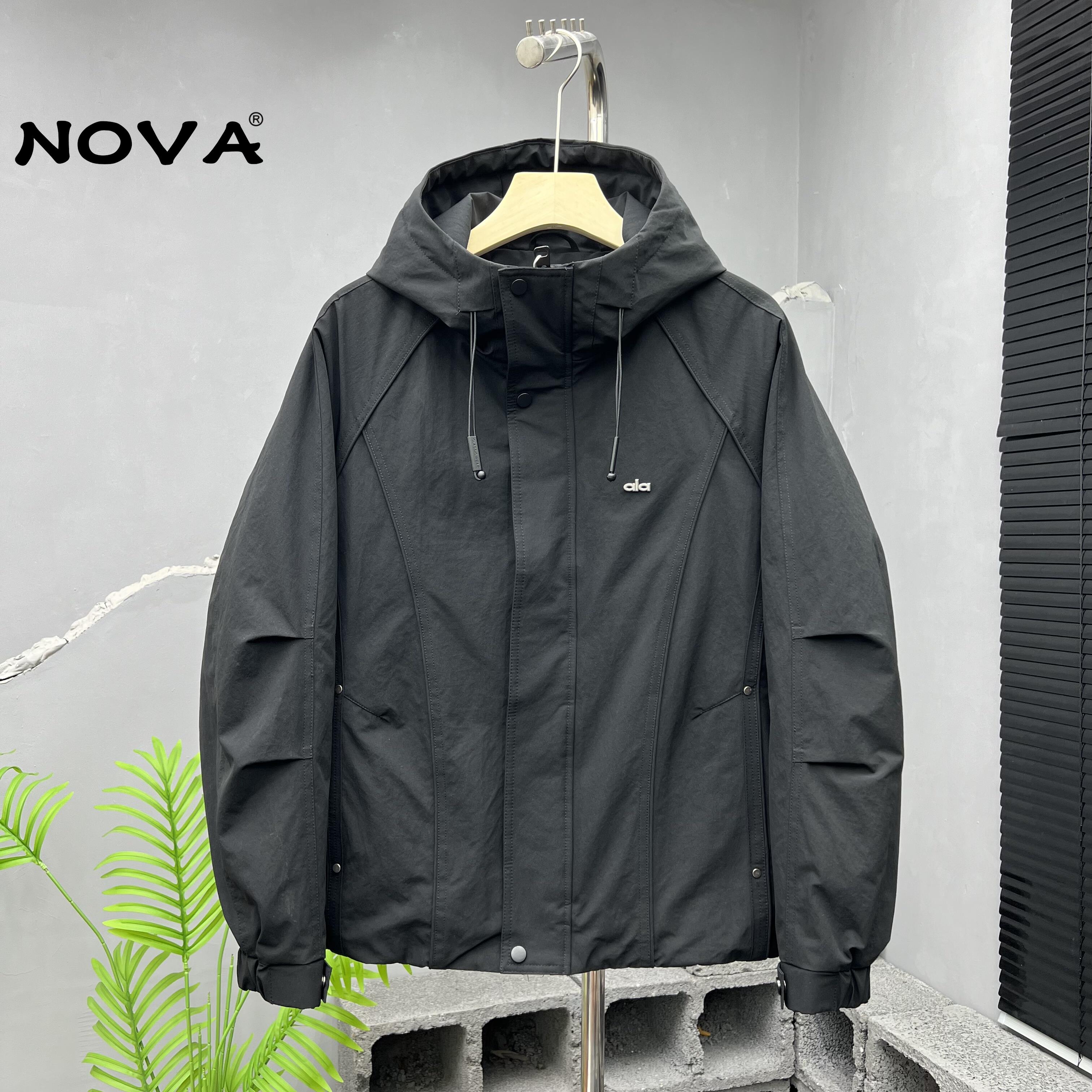 【意大利高端潮牌】夹棉加厚2025秋冬季新款男士夹克工装棉衣外套