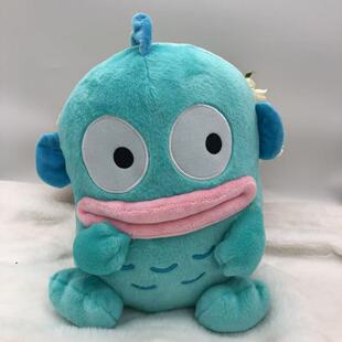 现货日单三丽鸥汉顿hangyodon丑鱼怪半鱼卵大号毛绒玩偶公仔