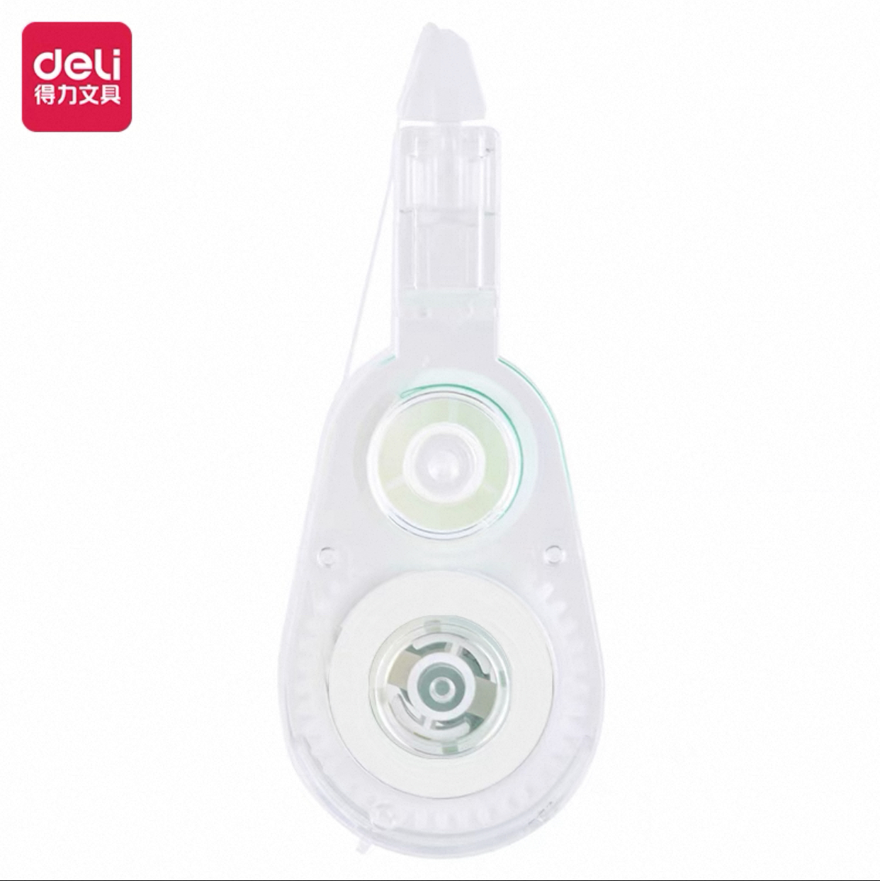 24个得力VR2-6TX密封门修正带按动可换替芯涂改带替换芯6m配vr125