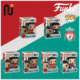 Funko Pop! 利物浦/Liverpool 萨拉赫 努涅斯 足球人偶手办 正版