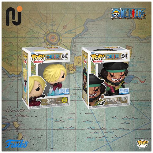 Funko Pop! One Piece/海贼王 黑胡子 山治 漫画周边玩具公仔手办