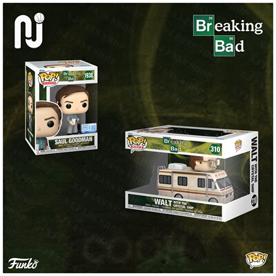 Funko Pop! Breaking Bad 绝命毒师沃尔特房车风骚律师古德曼手办