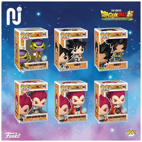 Funko Pop! Dragon Ball Super 龙珠超 布罗利 孙悟空 公仔手办