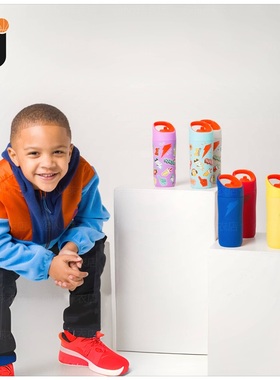 Gatorade/佳得乐 未来之星 大小儿童运动水壶 不锈钢保温壶吸管杯