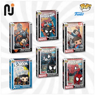 Funko Pop! Comic Covers 漫威蜘蛛侠DC超人经典漫画封面公仔摆件