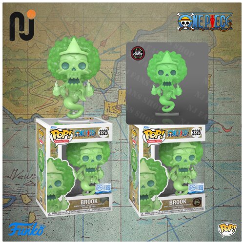 Funko Pop! One Piece 海贼王 夜光灵魂布鲁克限定款手办公仔摆件