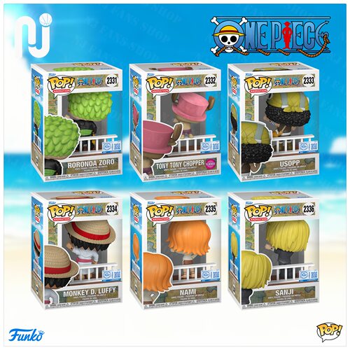 Funko Pop! One Piece/海贼王 索隆乌索普乔巴 公仔手办摆件玩具