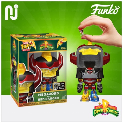 Funko Pop! 恐龙战队/Power Rangers 佐德 Megazord 变形金刚玩具