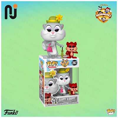 Funko Pop! Animaniacs 狂欢三宝 Slappy & Skippy 玩具手办公仔
