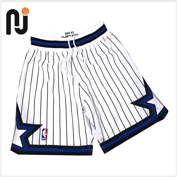 Mitchell&Ness MN Jerry同款 魔术队AU球裤 球员版 高街 哈达威