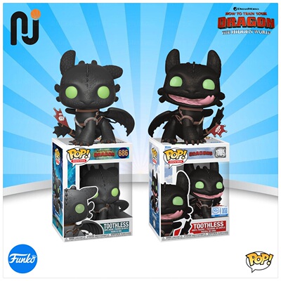Funko Pop!  驯龙高手 Toothless 无牙仔 潮流玩具公仔手办玩偶