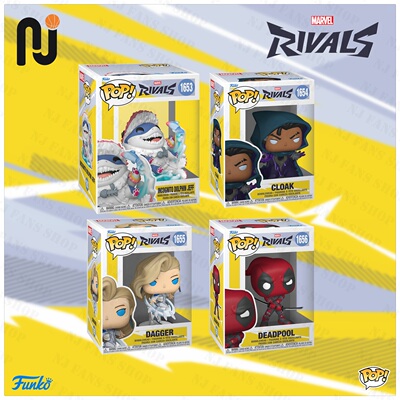 Funko Pop! Marvel Rivals 谁与争锋 死侍 杰夫 公仔手办玩具摆件