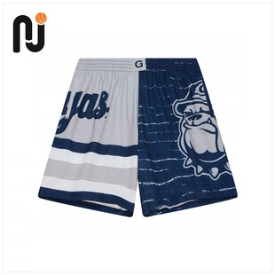 Mitchell&Ness MN 艾弗森母校 NCAA 乔治城大学 大图案篮球短裤