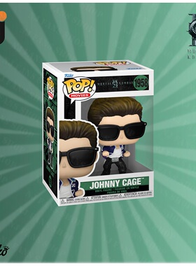 Funko Pop! Mortal Kombat 2/真人快打 MK Johnny Cage 公仔手办