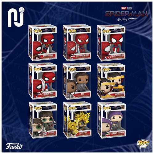 Funko Pop! 漫威 Spider-Man 蜘蛛侠 英雄无归 章鱼博士 公仔手办