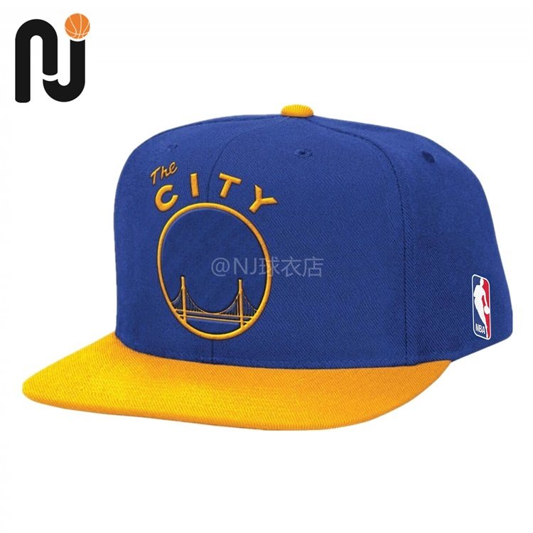 美版勇士队logo复古棒球帽可调节