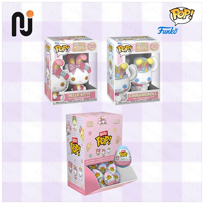 Funko Pop! 三丽鸥 Hello Kitty 凯蒂猫 大耳狗 盲盒玩具公仔手办