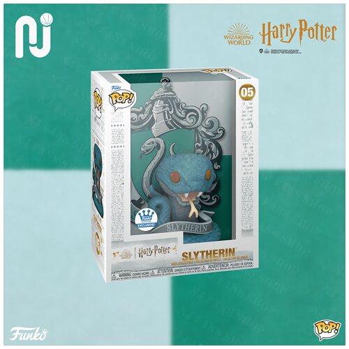 Funko Pop! Art Covers Slytherin 哈利波特 斯莱特林蛇 手办摆件