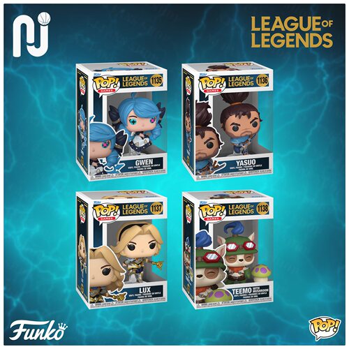 Funko Pop! League of Legends/LOL英雄联盟 格温 提莫 公仔手办