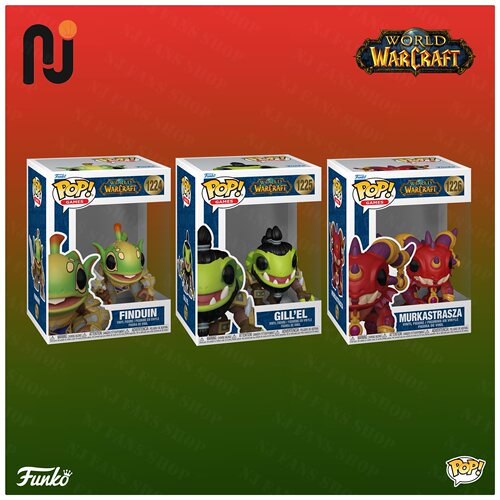Funko Pop! World of Warcraft/魔兽世界 芬杜因黑龙公主鱼人手办