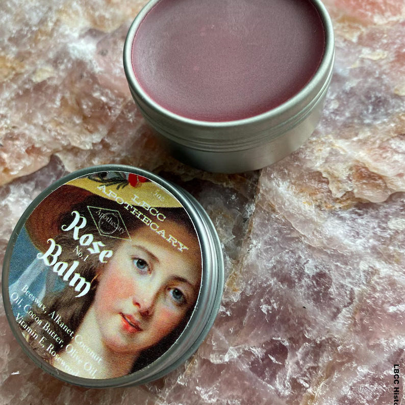 进口有色唇彩玫瑰唇膏 保湿膏 唇膏/口红