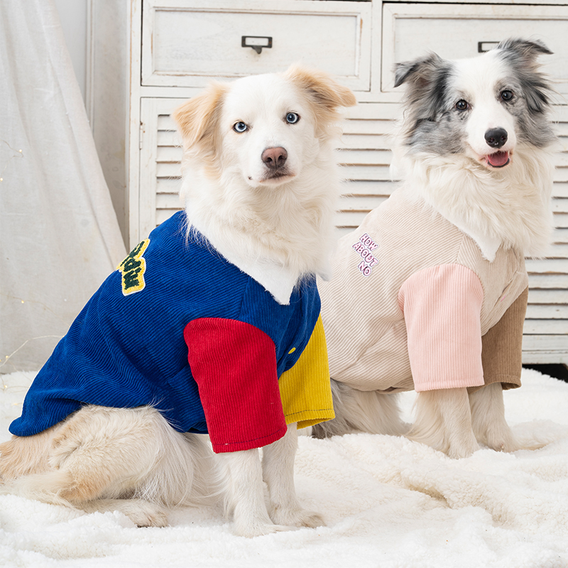 大型犬猫咪薄款外套复古又甜美