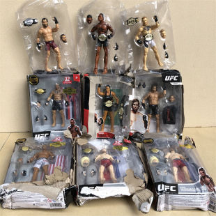正版 WWE 超可动人偶 UFC 康纳 瑞克佛莱尔 职业摔跤手 玩具手办