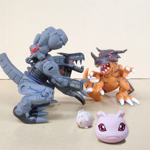 万代 数码宝贝 暴龙兽 无限龙兽 滚球兽 DYNAMOTION 软胶搪胶手办