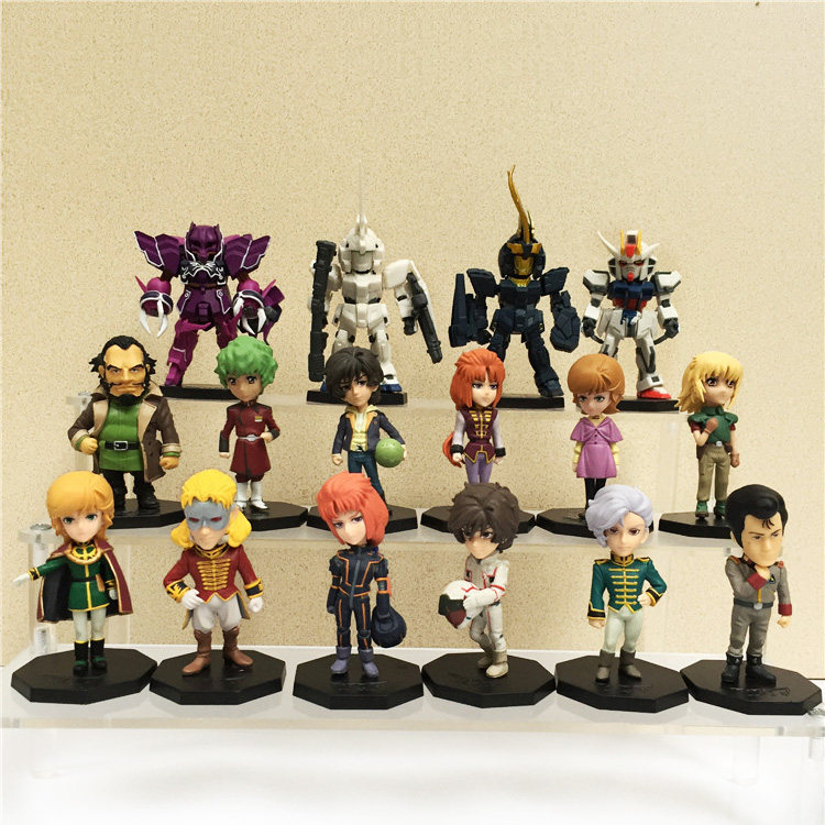 高达 seed 眼镜厂 wcf 手办 盒蛋 巴纳吉 玛莉妲 奥黛丽 独角兽