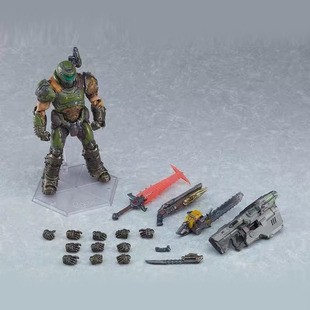 FIGMA 毁灭战士 永恒 恶魔猎杀者 1/12 配件 剑 枪 肩炮 正版散货