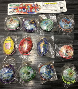 任天堂 宠物小精灵宝可梦 口袋妖怪 挂件 手机屏幕擦 绝版扭蛋