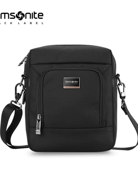 新秀丽总裁包ENCODE男式斜挎包商务时尚轻便单肩背包HO0*09010