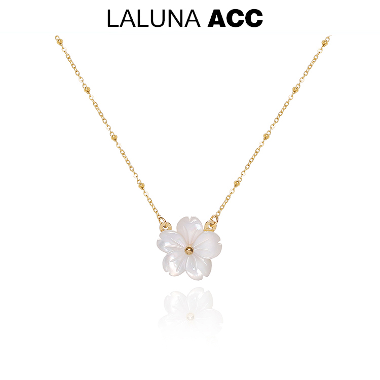 不褪色~可人的樱花项链