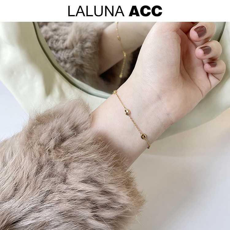 不褪色小众个性独特猪鼻子手链时尚简约ins网红潮流手饰