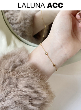 不褪色小众个性独特猪鼻子手链时尚简约ins网红潮流手饰