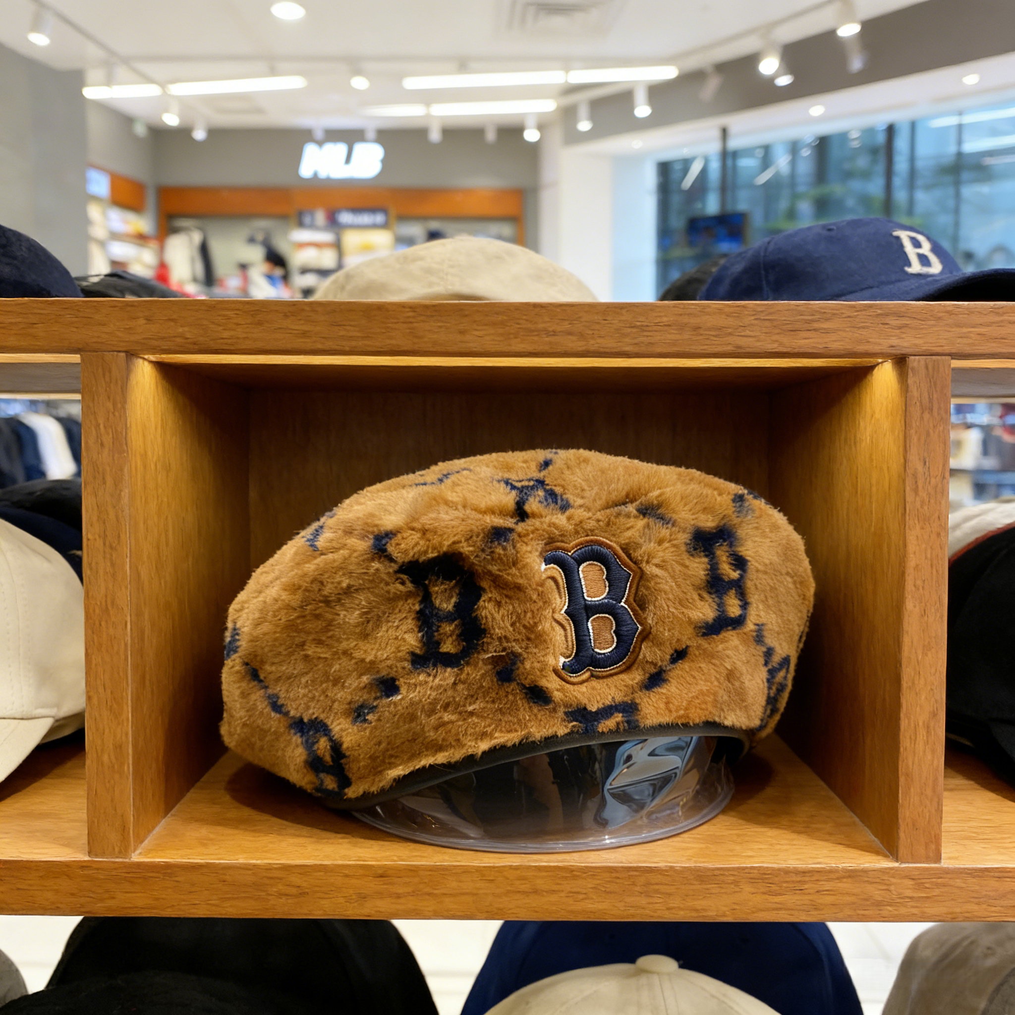 MLB百搭复古休闲女士贝雷帽