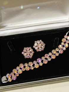 中古不退换|Weiss无标手链耳夹套装