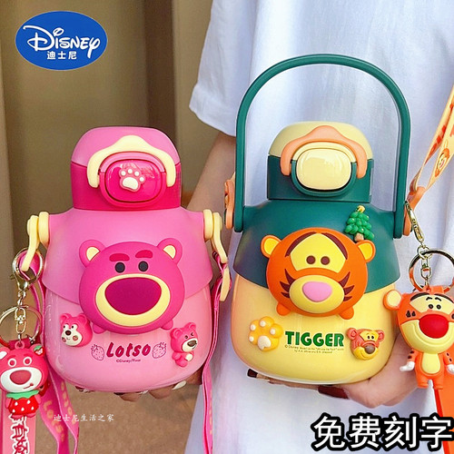 迪士尼316不锈钢吸管便携保温杯