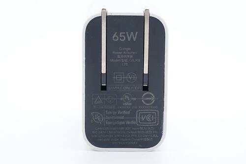 Google 65W Power Adapter充电头谷歌65W超迷你USB PD快充充电器