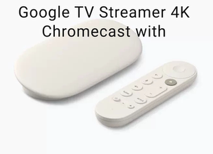 Chromecast 4k with Google TV Streamer 2024 5代4G32G GRS68