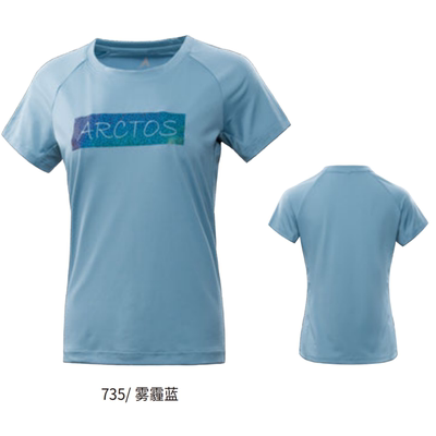 ARCTOS极星户外女速干T恤 快干棉质感透气排汗登山正品AGTE12144