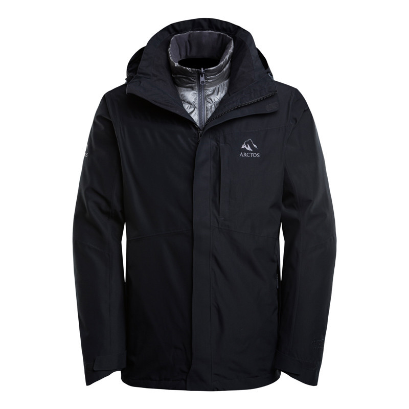 特价 ARCTOS极星户外冲锋衣 男女雪岩三合一两件套 清仓正品外套