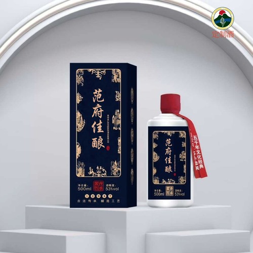 未台定制酒范府佳酿氏家宴家族宗亲纯粮酿造贵州53度酱香型白酒
